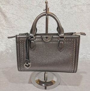 Brighton Jax Small Tote in Titanium